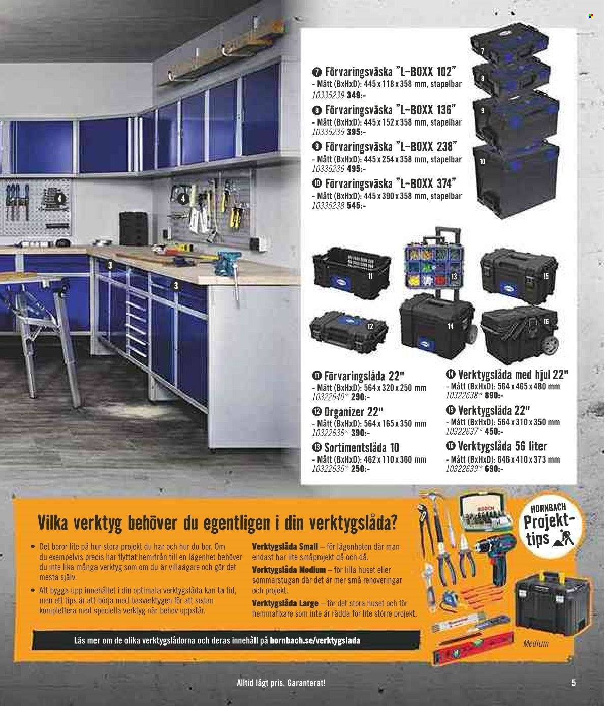 Hornbach reklamblad - 29/10 2021 - 24/11 2021. Sida 5