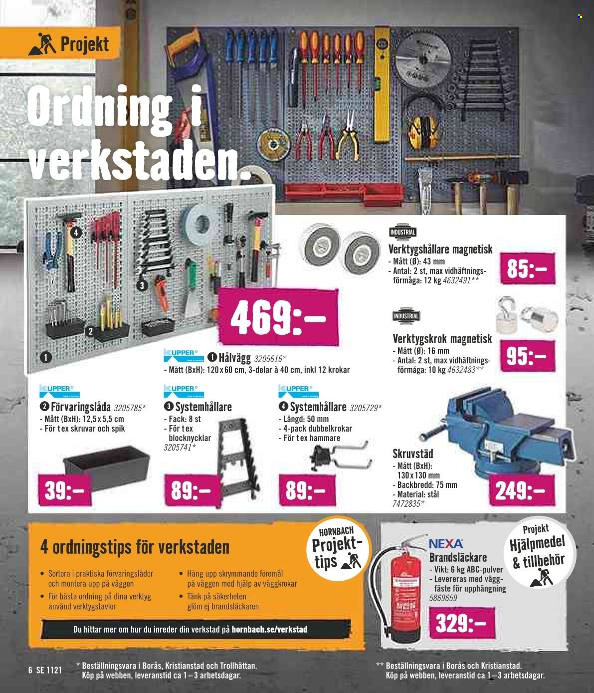 Hornbach reklamblad - 29/10 2021 - 24/11 2021. Sida 6