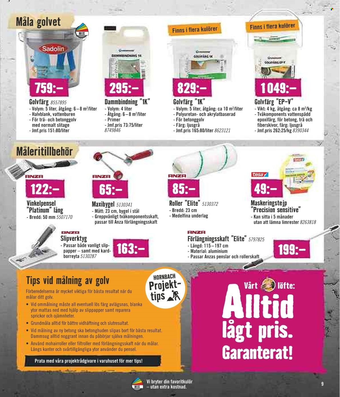 Hornbach reklamblad - 29/10 2021 - 24/11 2021. Sida 9