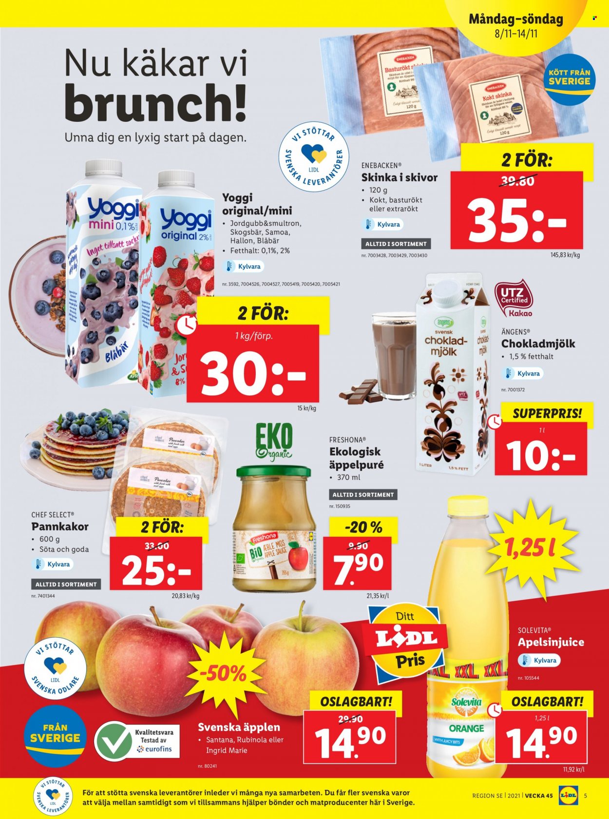 Lidl reklamblad - 8/11 2021 - 14/11 2021. Sida 5