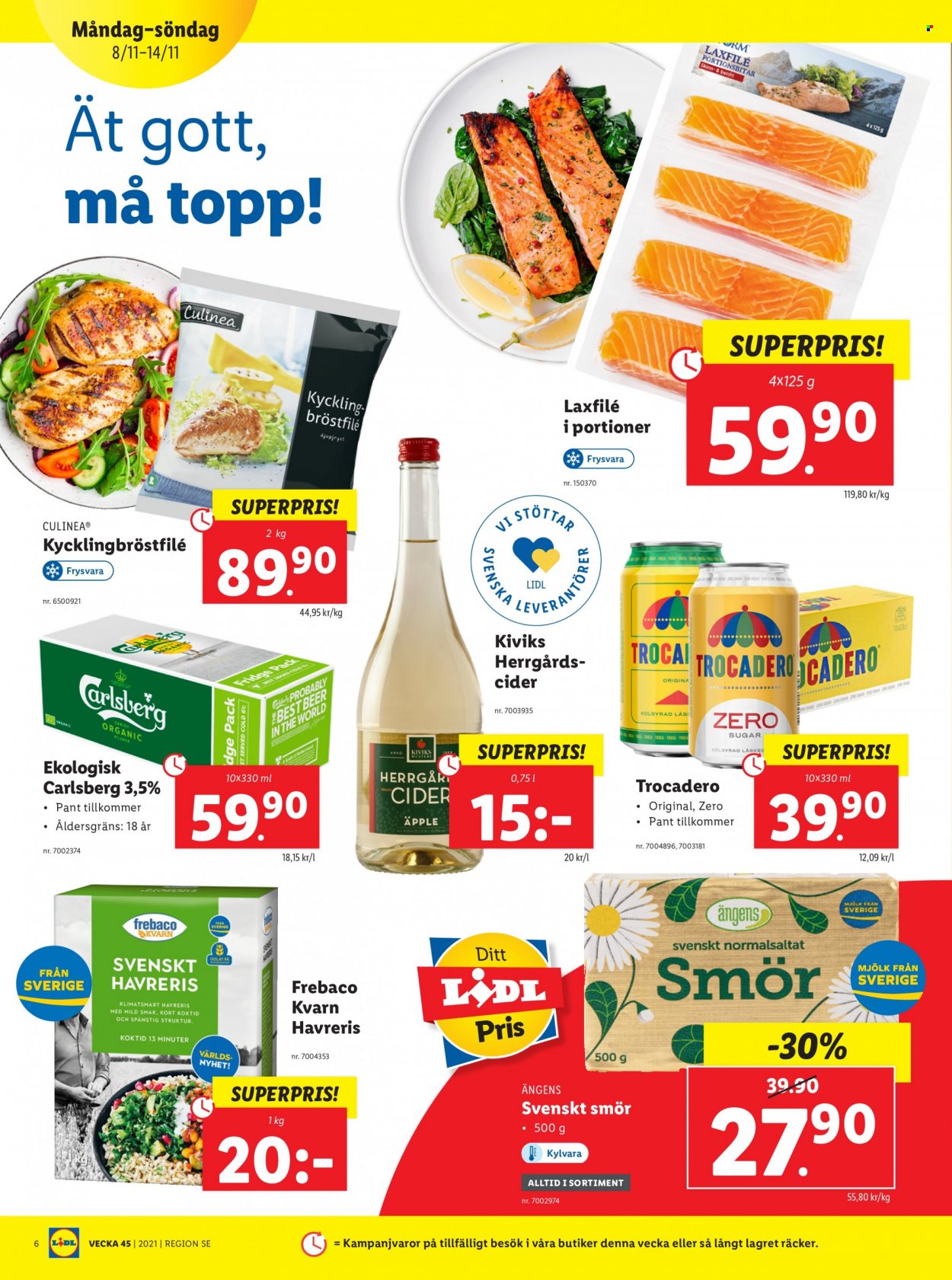 Lidl reklamblad - 8/11 2021 - 14/11 2021. Sida 6