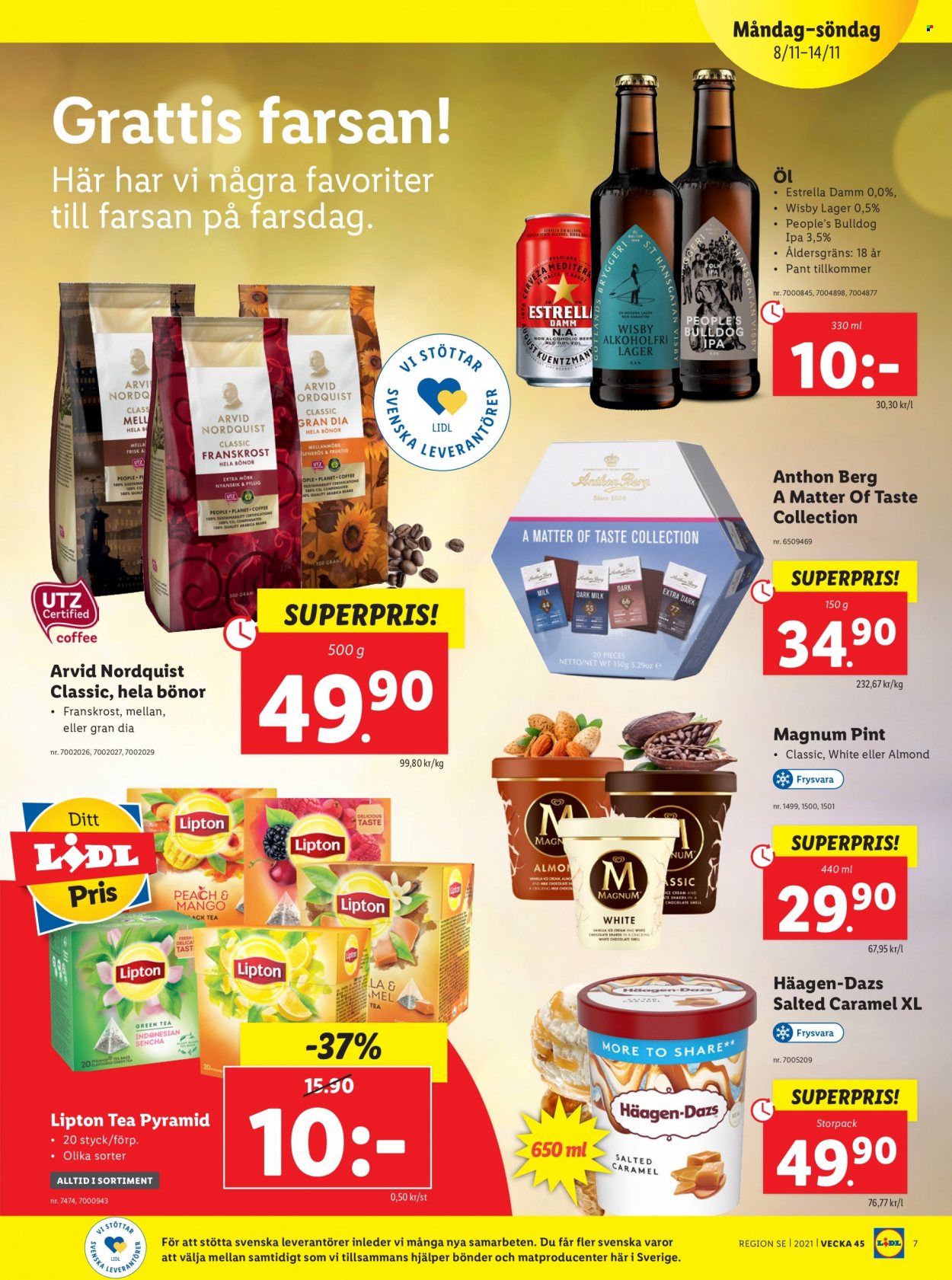Lidl reklamblad - 8/11 2021 - 14/11 2021. Sida 7
