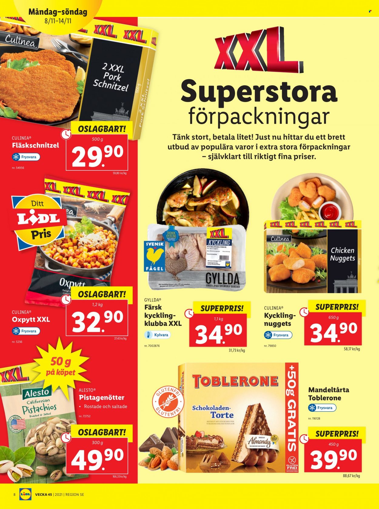 Lidl reklamblad - 8/11 2021 - 14/11 2021. Sida 8