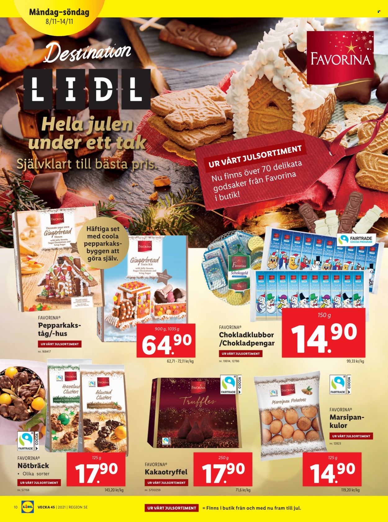 Lidl reklamblad - 8/11 2021 - 14/11 2021. Sida 10
