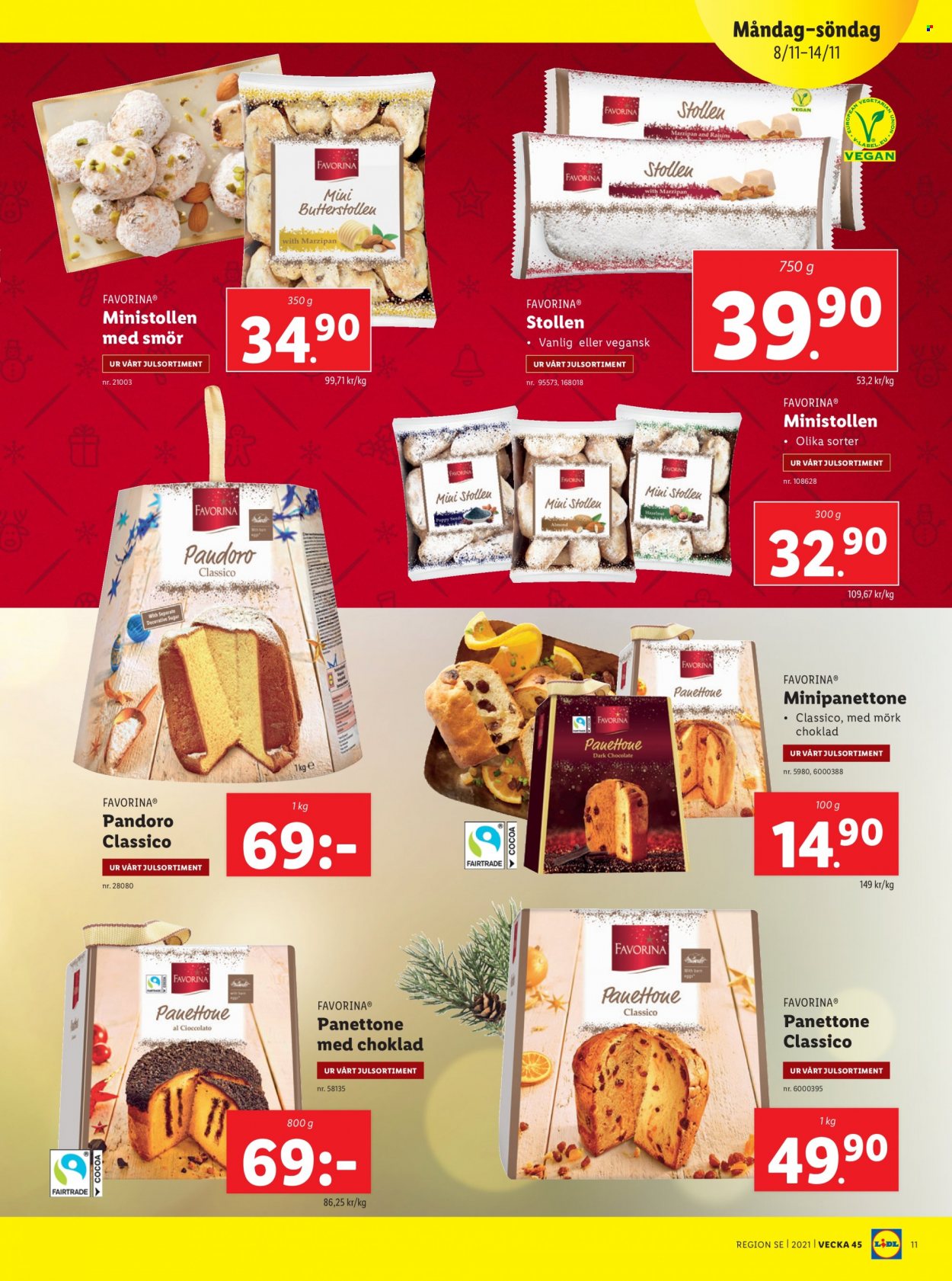 Lidl reklamblad - 8/11 2021 - 14/11 2021. Sida 11