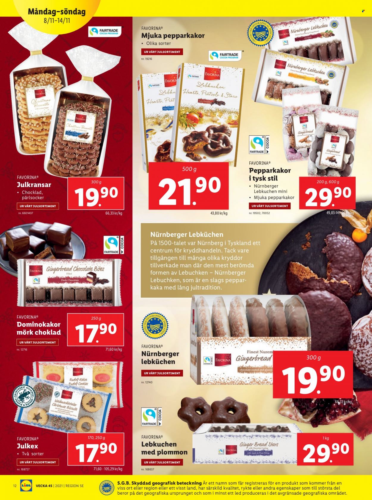 Lidl reklamblad - 8/11 2021 - 14/11 2021. Sida 12