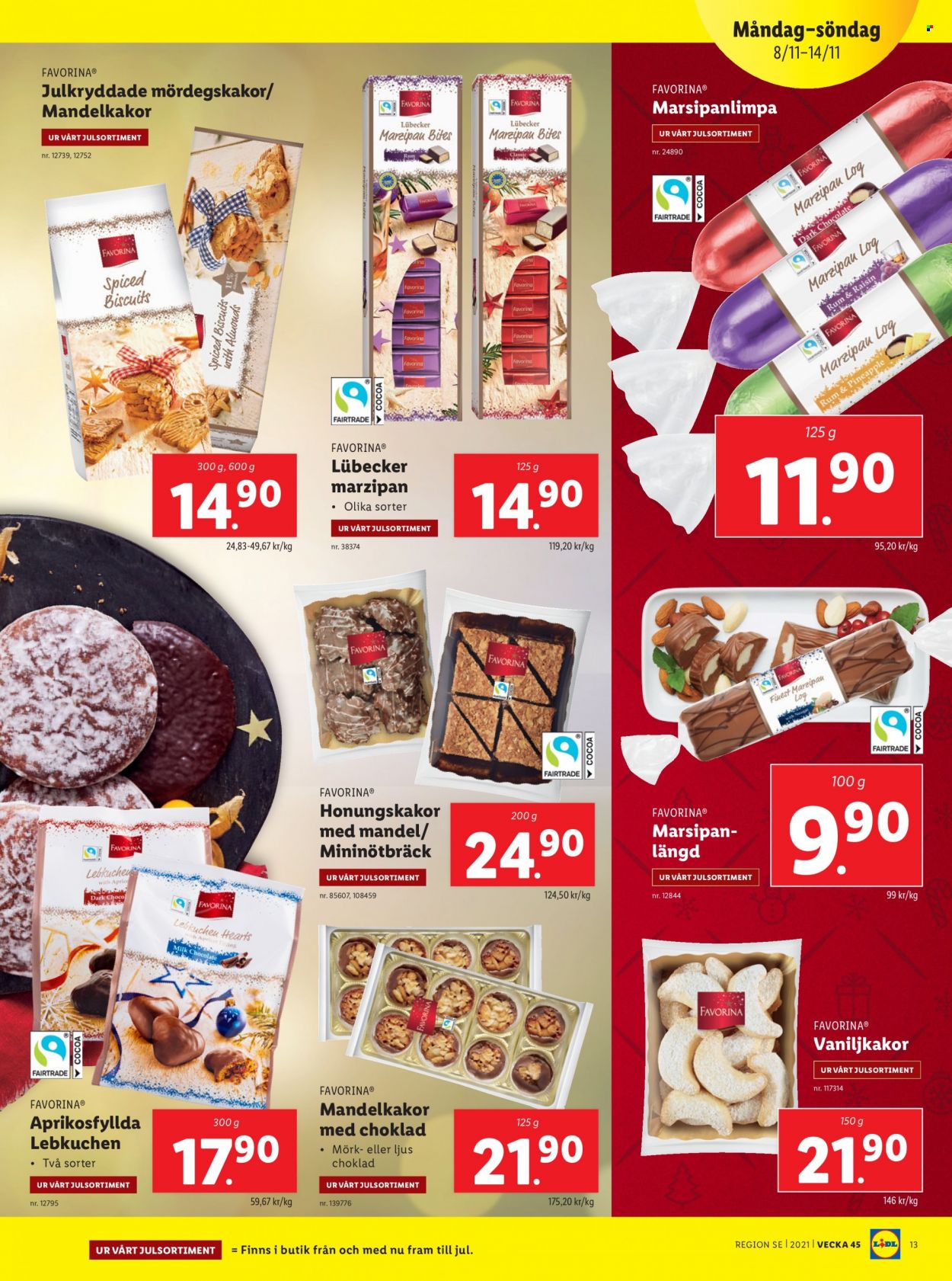 Lidl reklamblad - 8/11 2021 - 14/11 2021. Sida 13