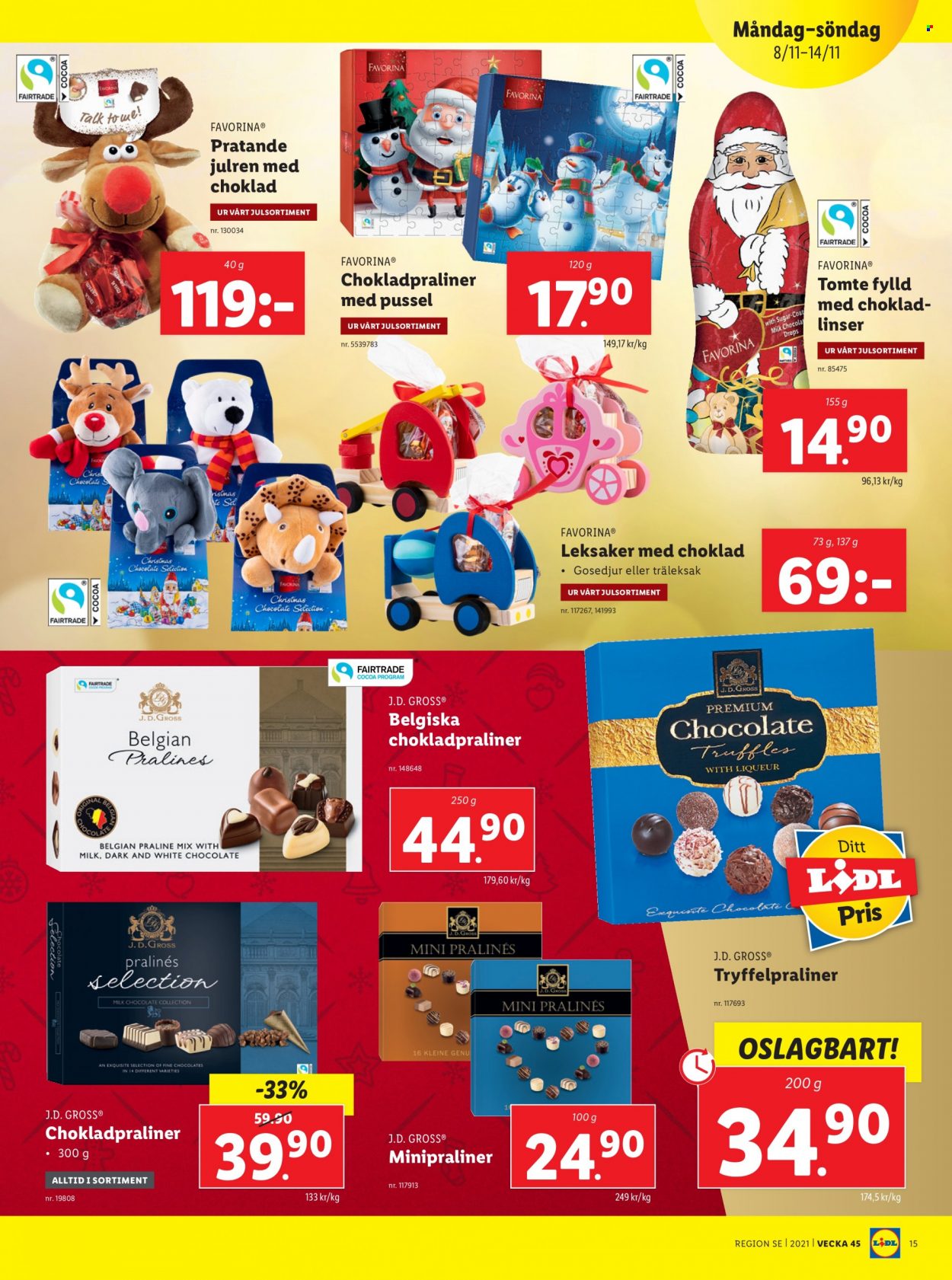 Lidl reklamblad - 8/11 2021 - 14/11 2021. Sida 15