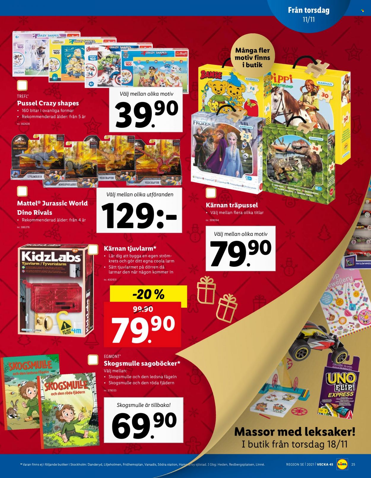 Lidl reklamblad - 8/11 2021 - 14/11 2021. Sida 25