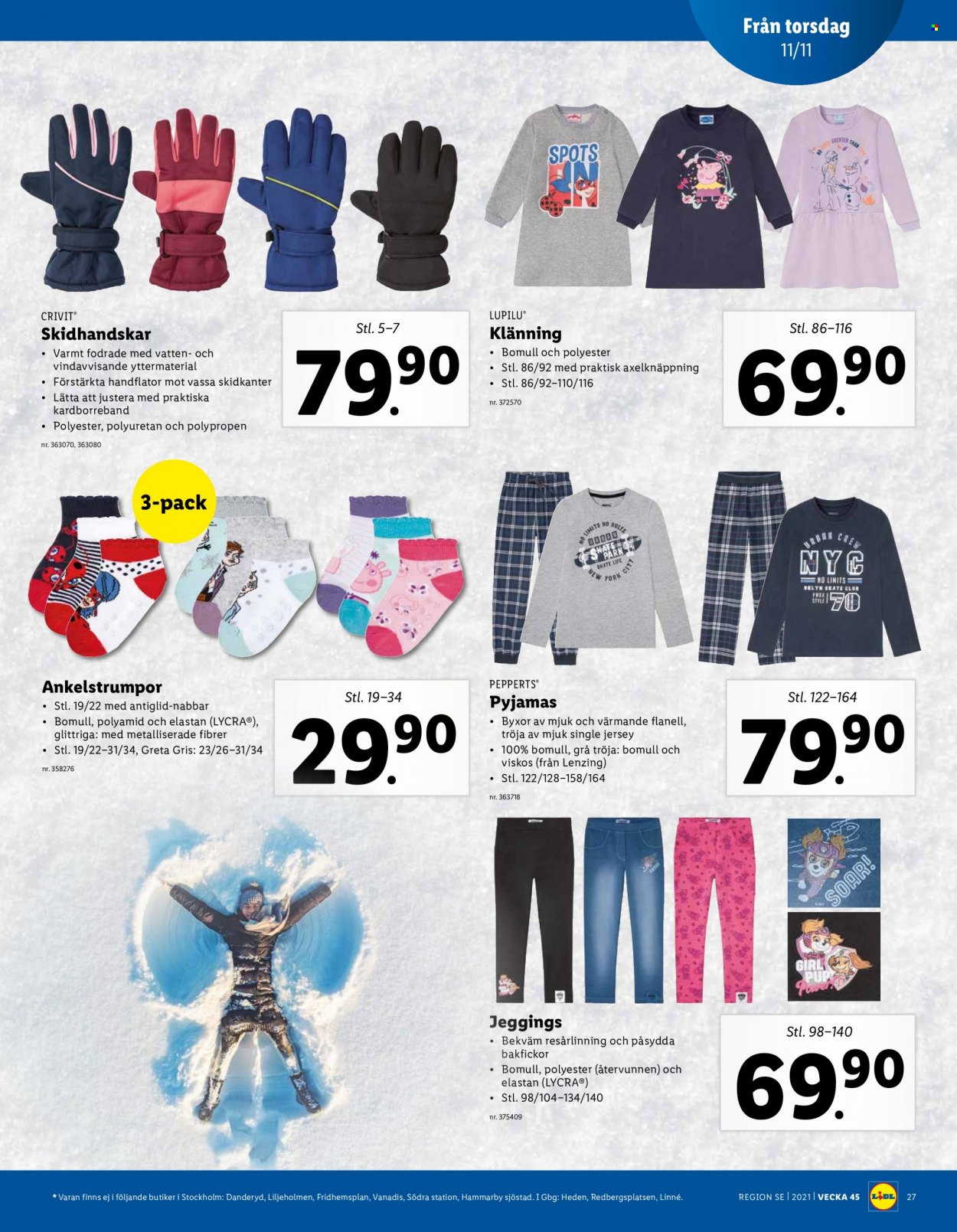 Lidl reklamblad - 8/11 2021 - 14/11 2021. Sida 27