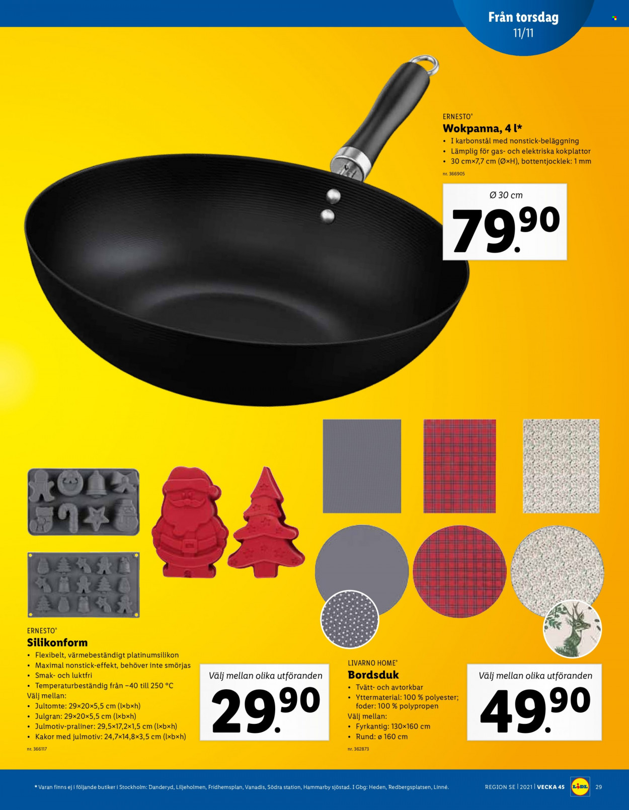 Lidl reklamblad - 8/11 2021 - 14/11 2021. Sida 29