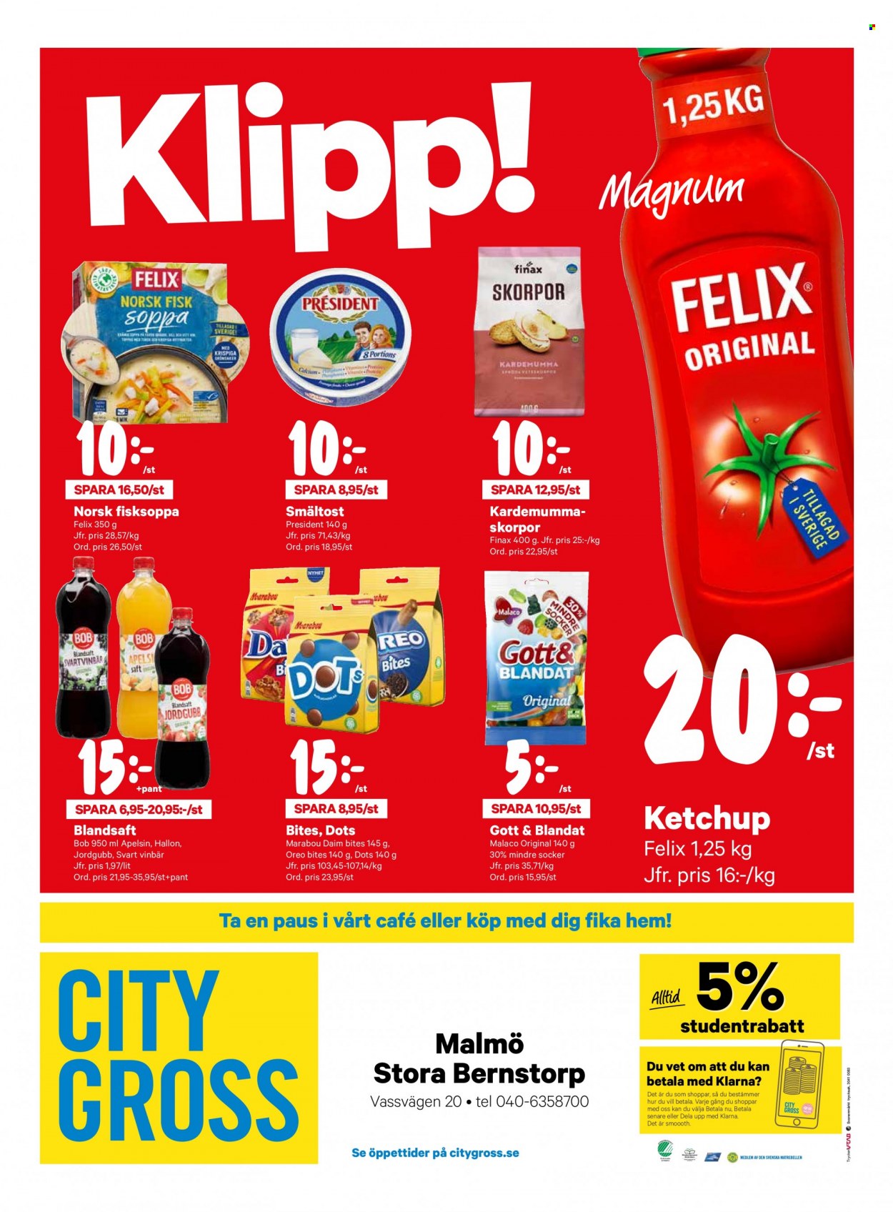 City Gross reklamblad - 1/11 2021 - 7/11 2021. Sida 16