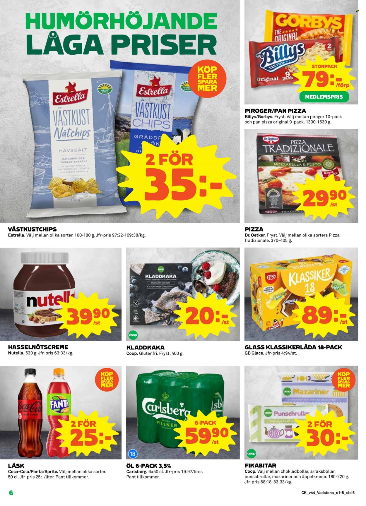 Coop reklamblad - 1/11 2021 - 7/11 2021. Sida 6