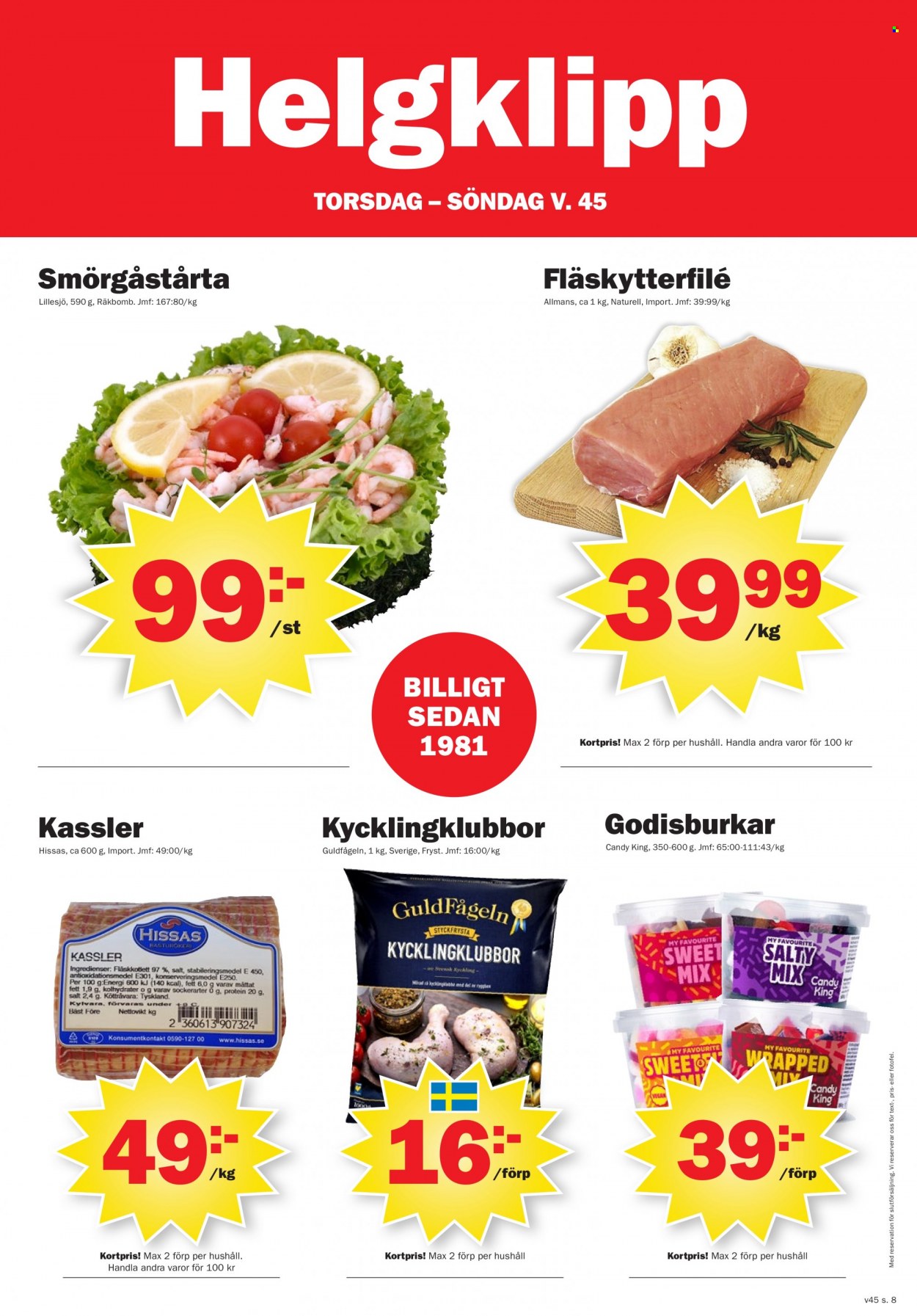 Pekås reklamblad - 8/11 2021 - 14/11 2021. Sida 8