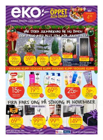 EKO reklamblad - 8/11 2021 - 14/11 2021.