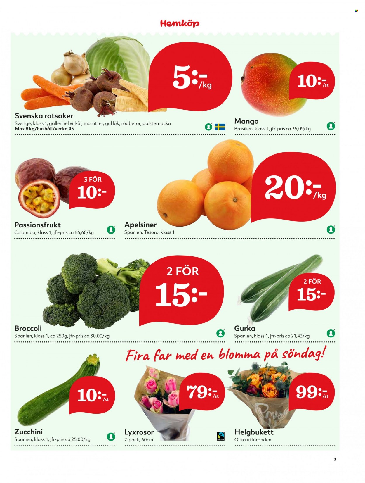 Hemköp reklamblad - 8/11 2021 - 14/11 2021. Sida 3