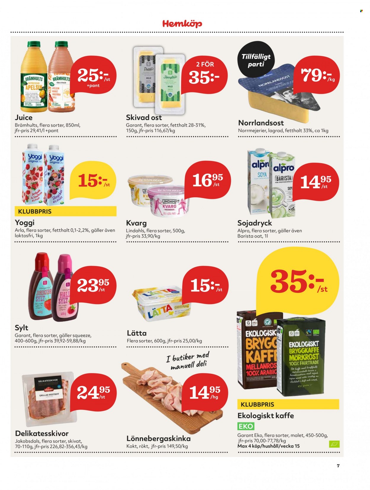 Hemköp reklamblad - 8/11 2021 - 14/11 2021. Sida 7