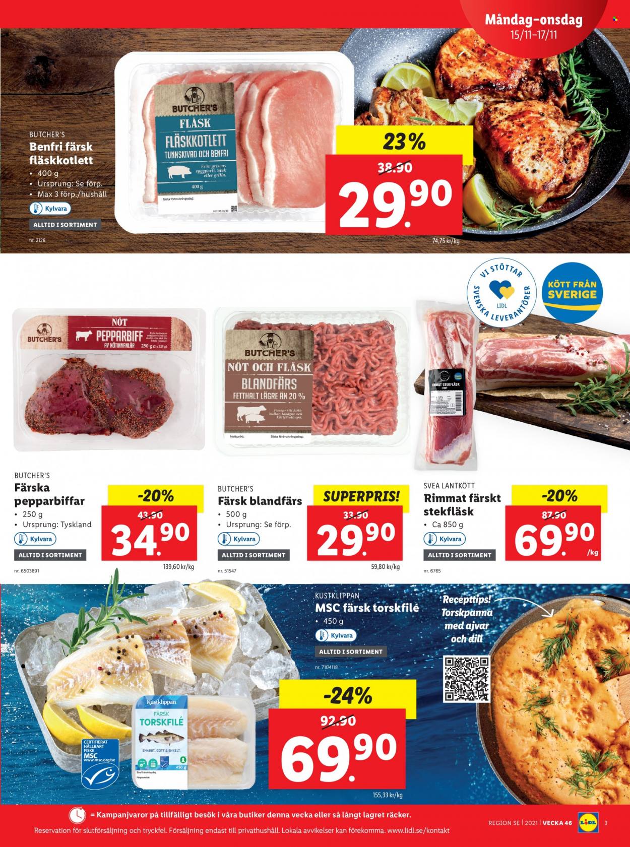 Lidl reklamblad - 15/11 2021 - 21/11 2021. Sida 3