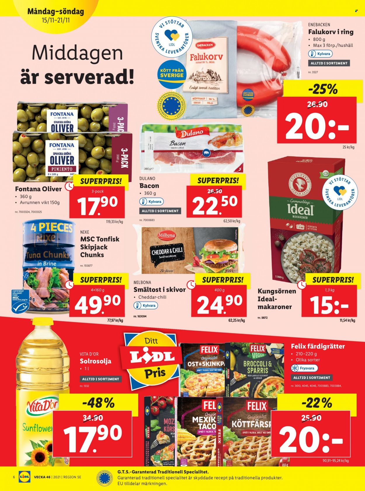 Lidl reklamblad - 15/11 2021 - 21/11 2021. Sida 6