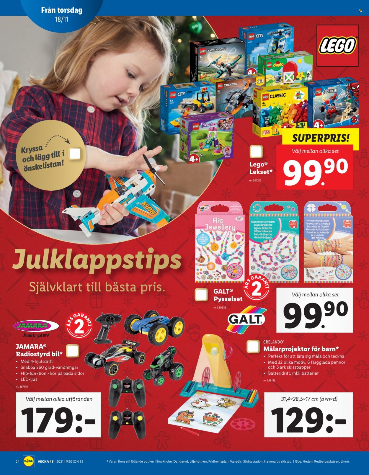 Lidl reklamblad - 15/11 2021 - 21/11 2021. Sida 24