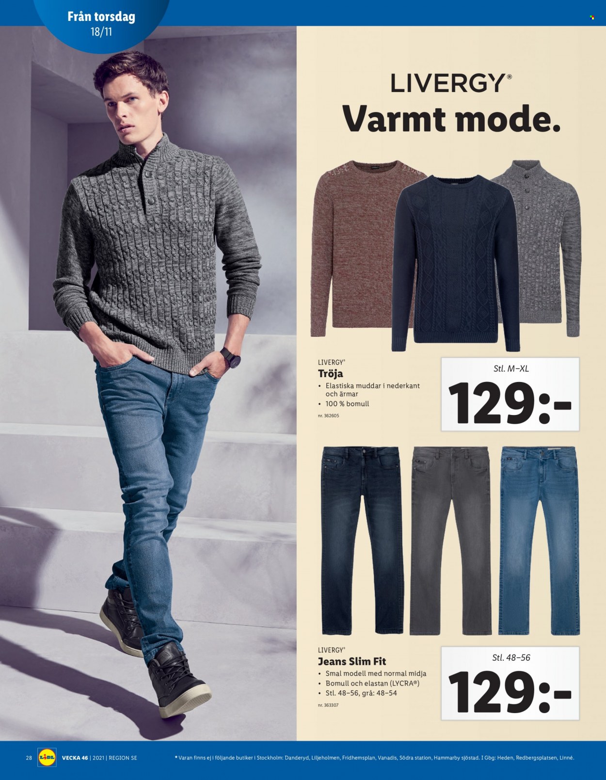 Lidl reklamblad - 15/11 2021 - 21/11 2021. Sida 28