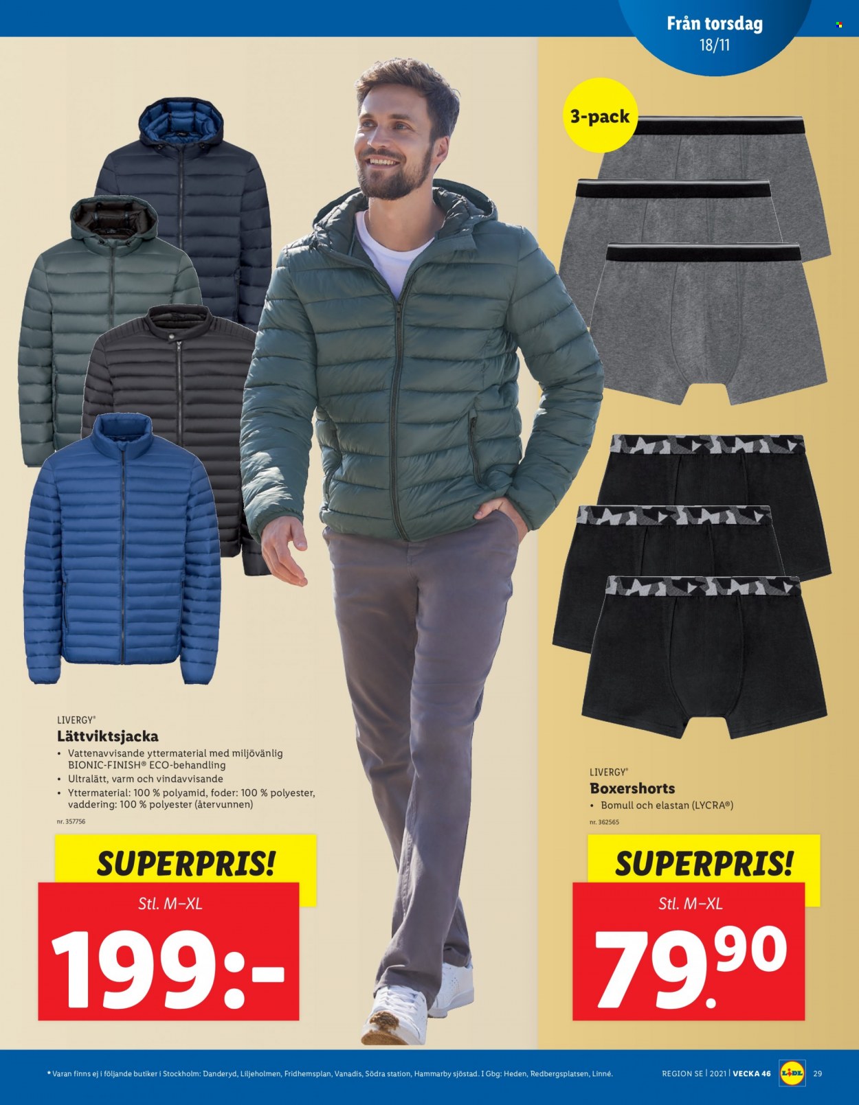 Lidl reklamblad - 15/11 2021 - 21/11 2021. Sida 29