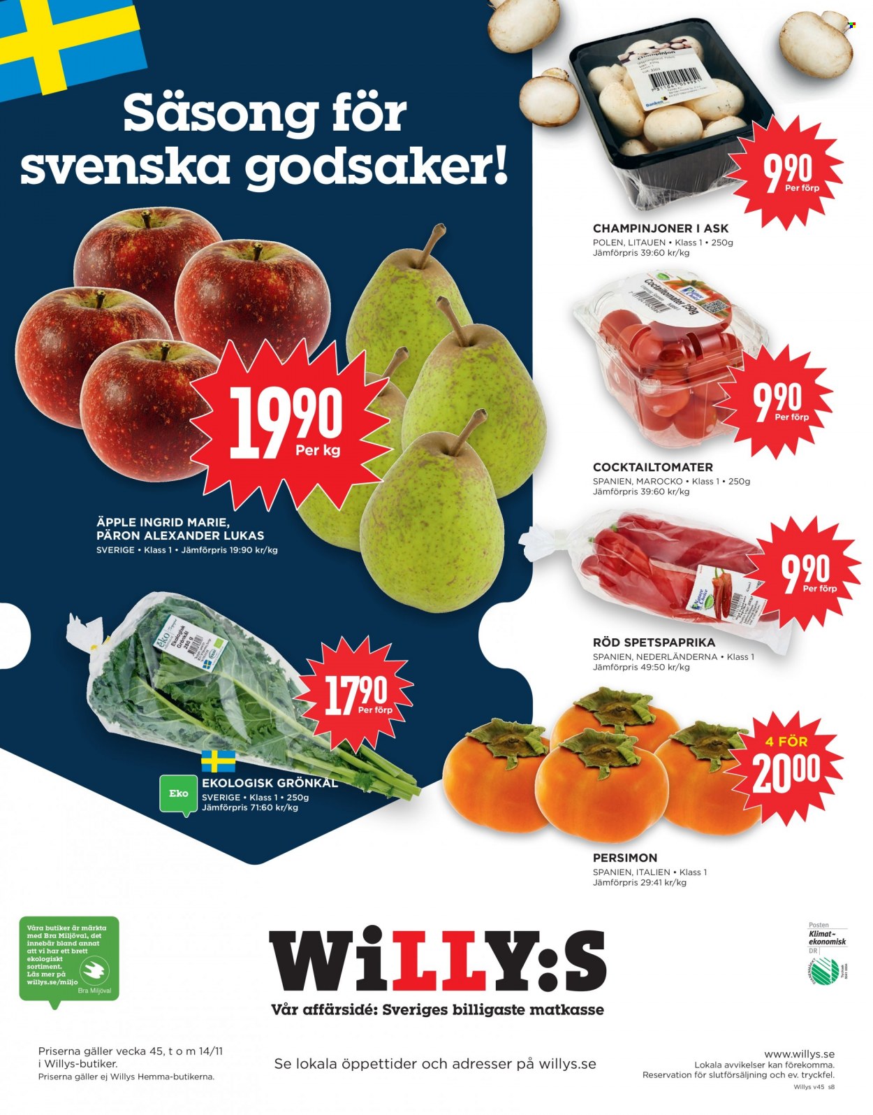 Willys reklamblad - 8/11 2021 - 14/11 2021. Sida 8