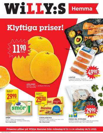 Willys reklamblad - 8/11 2021 - 14/11 2021.