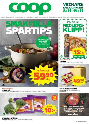 Coop reklamblad - 8/11 2021 - 14/11 2021.