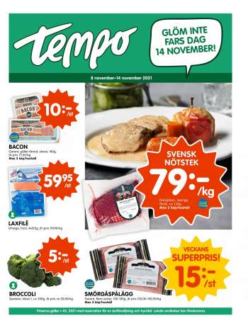 Tempo reklamblad - 8/11 2021 - 14/11 2021.