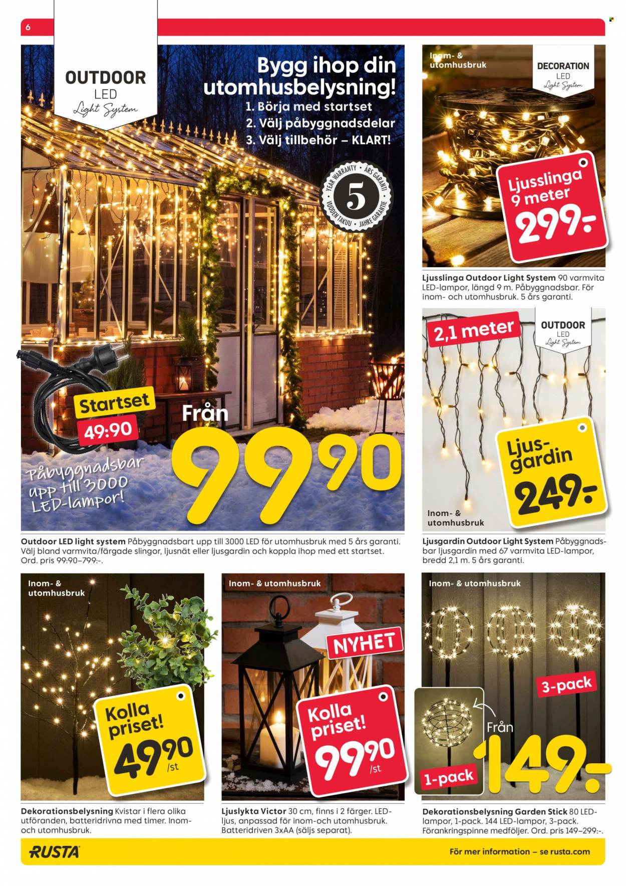 Rusta reklamblad - 10/11 2021 - 14/11 2021. Sida 6