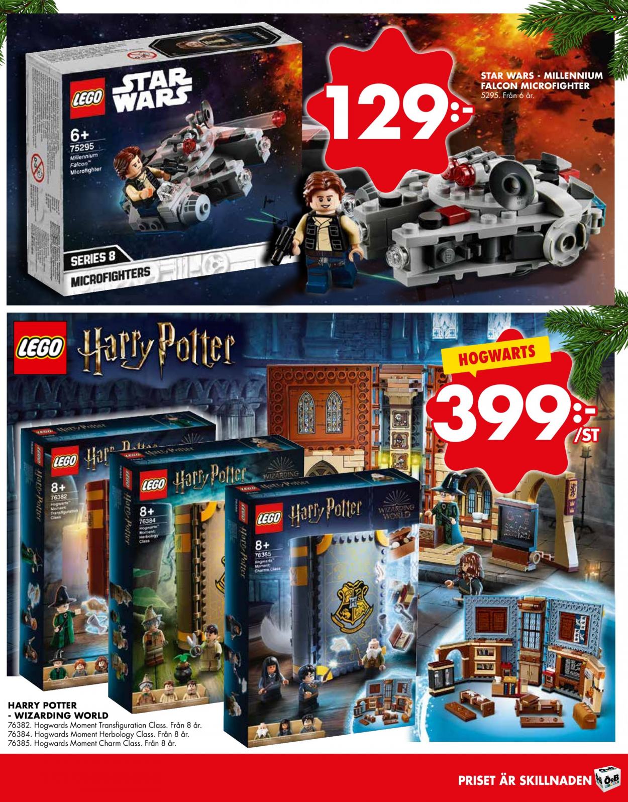 thumbnail - ÖoB reklamblad - 11/11 2021 - 26/12 2021 - varor från reklamblad - Falcon, LEGO, LEGO Star Wars. Sida 15.