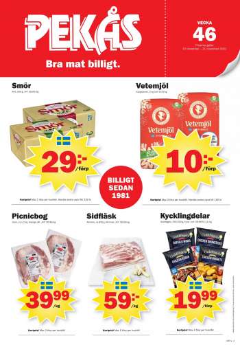 Pekås reklamblad - 15/11 2021 - 21/11 2021.