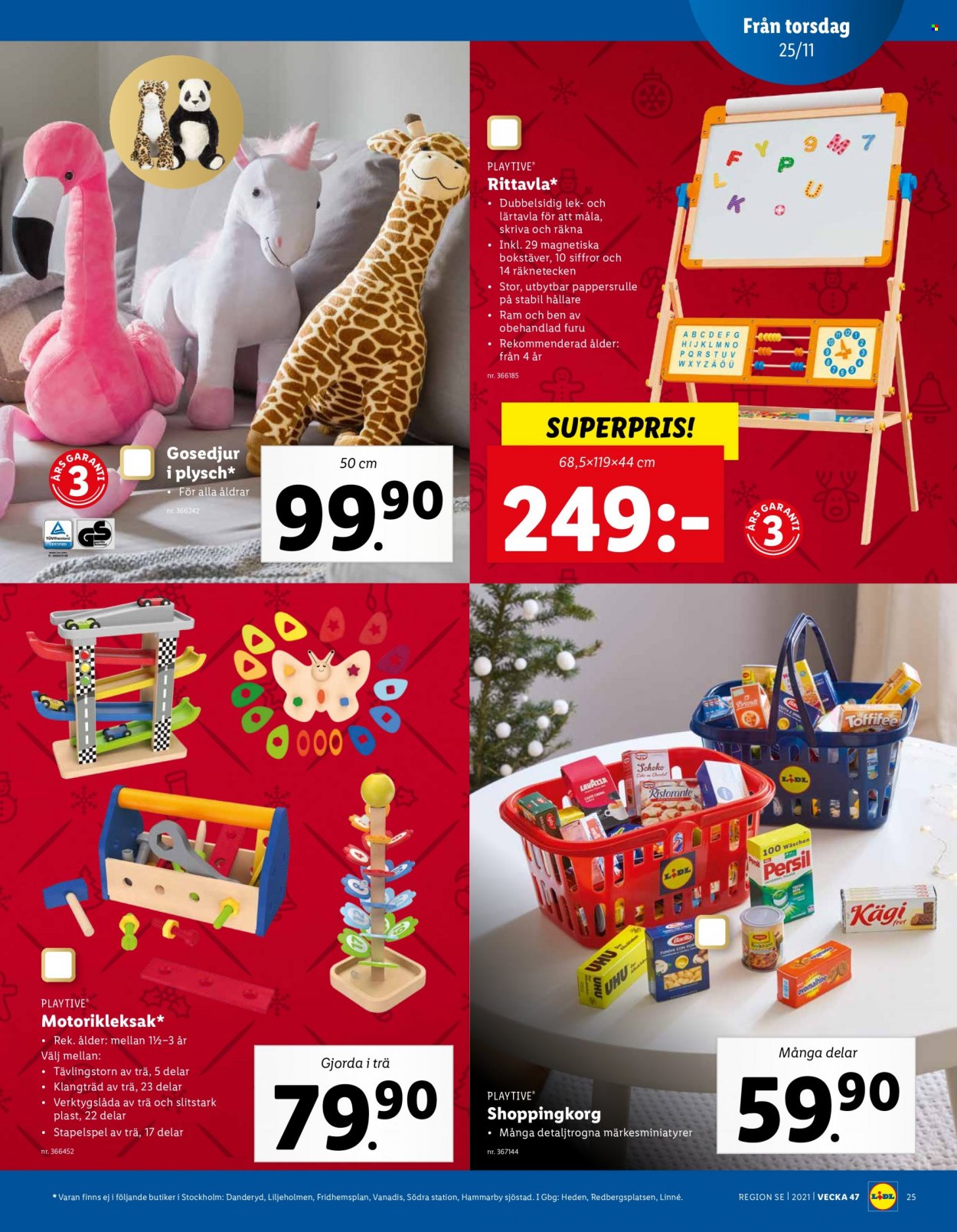 Lidl reklamblad - 22/11 2021 - 28/11 2021. Sida 25