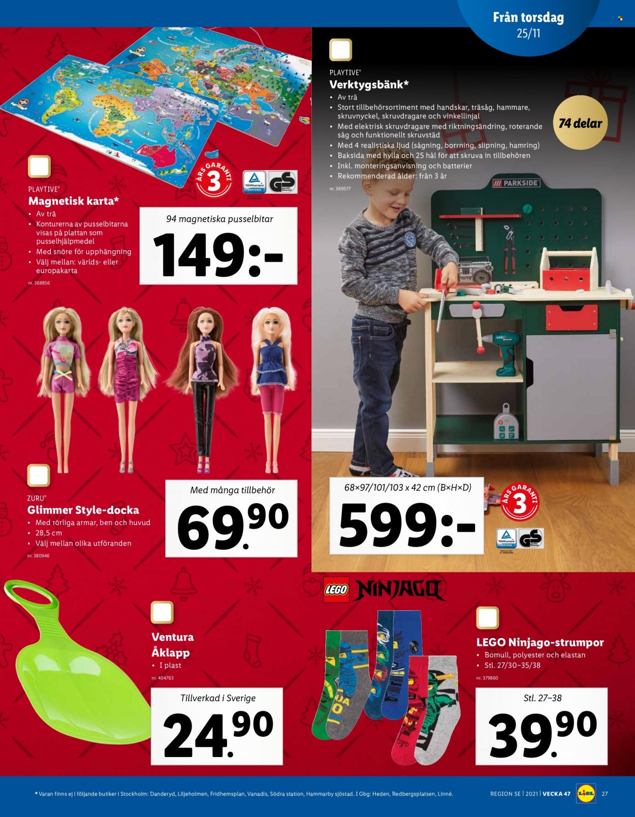 Lidl reklamblad - 22/11 2021 - 28/11 2021. Sida 27