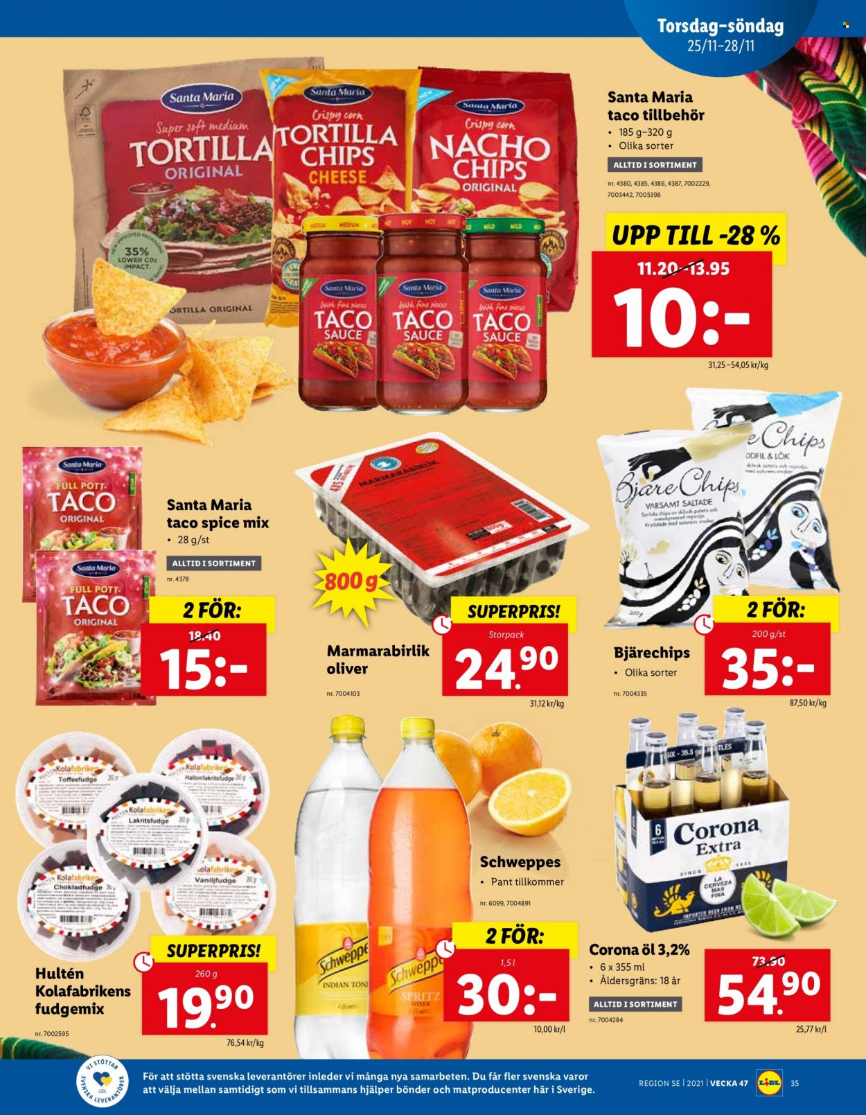 Lidl reklamblad - 22/11 2021 - 28/11 2021. Sida 35