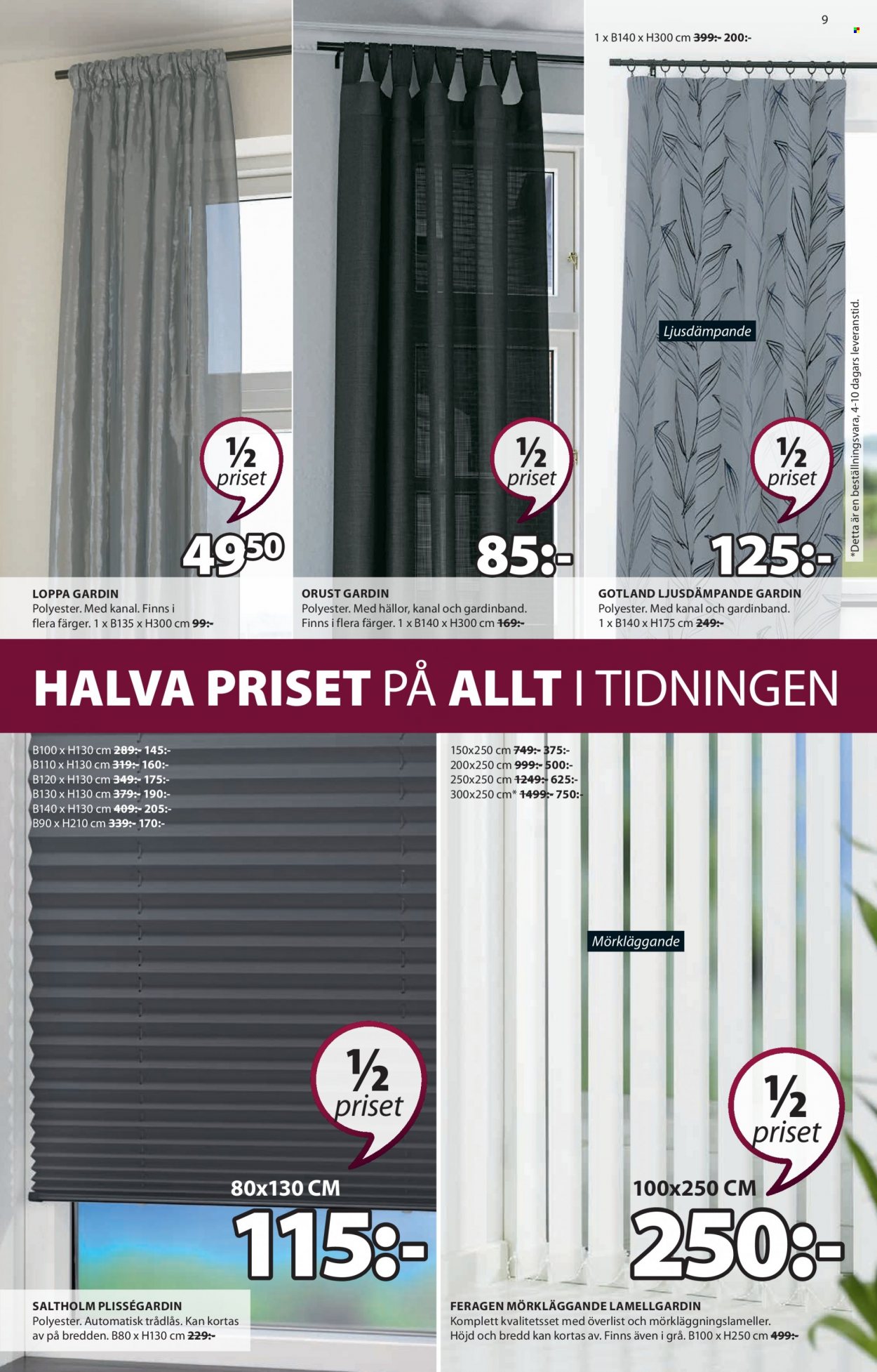 JYSK reklamblad - 15/11 2021 - 24/11 2021. Sida 9