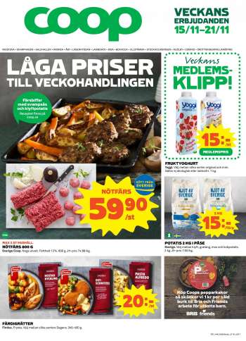 Coop reklamblad - 15/11 2021 - 21/11 2021.