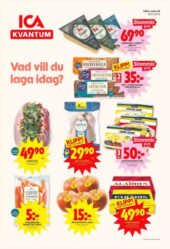 ICA reklamblad - 15/11 2021 - 21/11 2021.