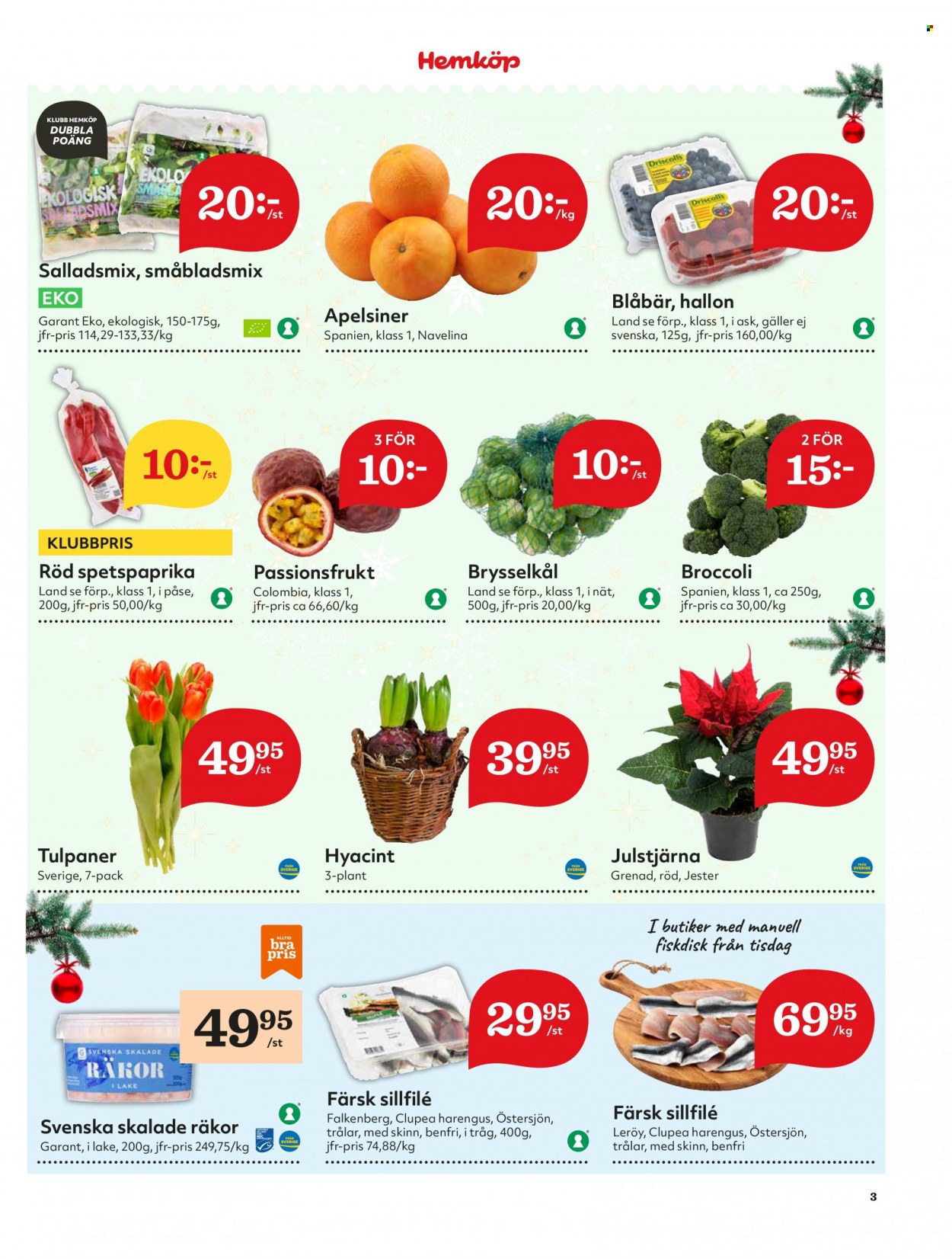 Hemköp reklamblad - 22/11 2021 - 28/11 2021. Sida 3