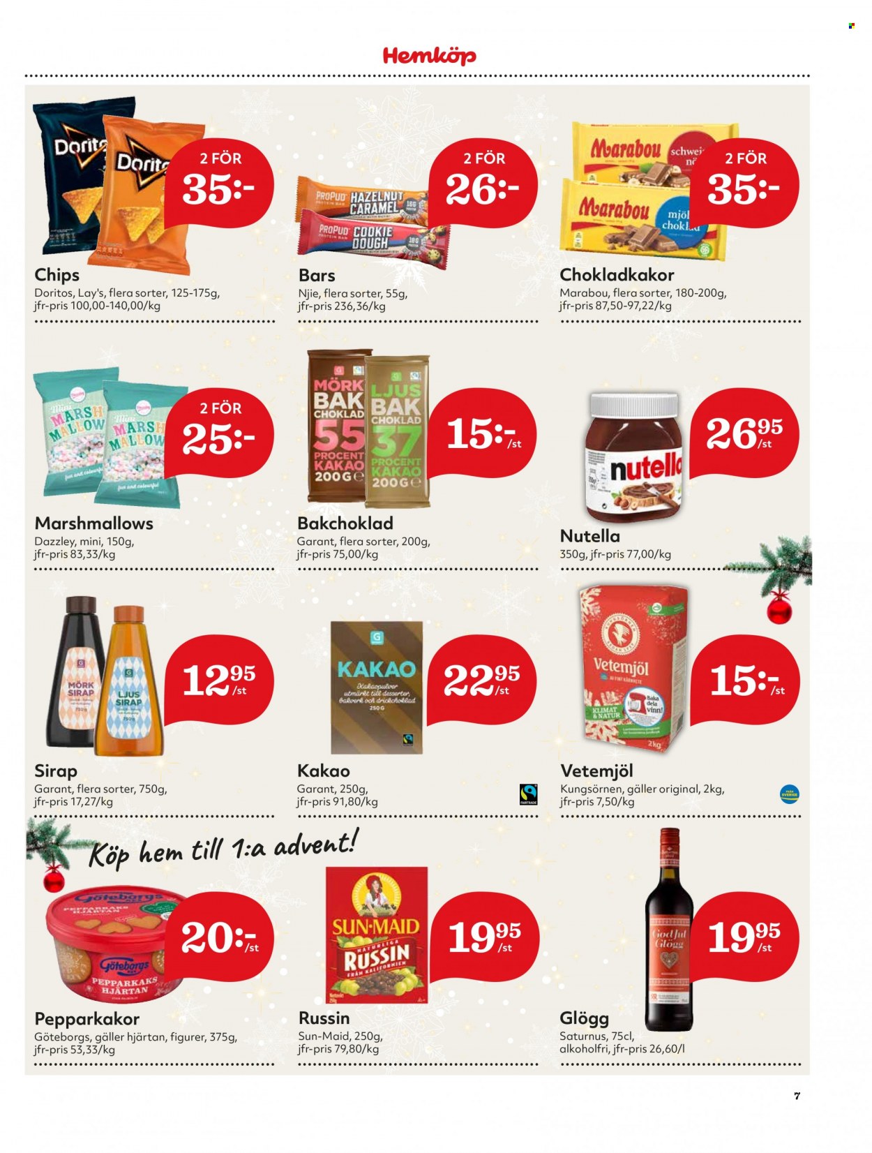Hemköp reklamblad - 22/11 2021 - 28/11 2021. Sida 7