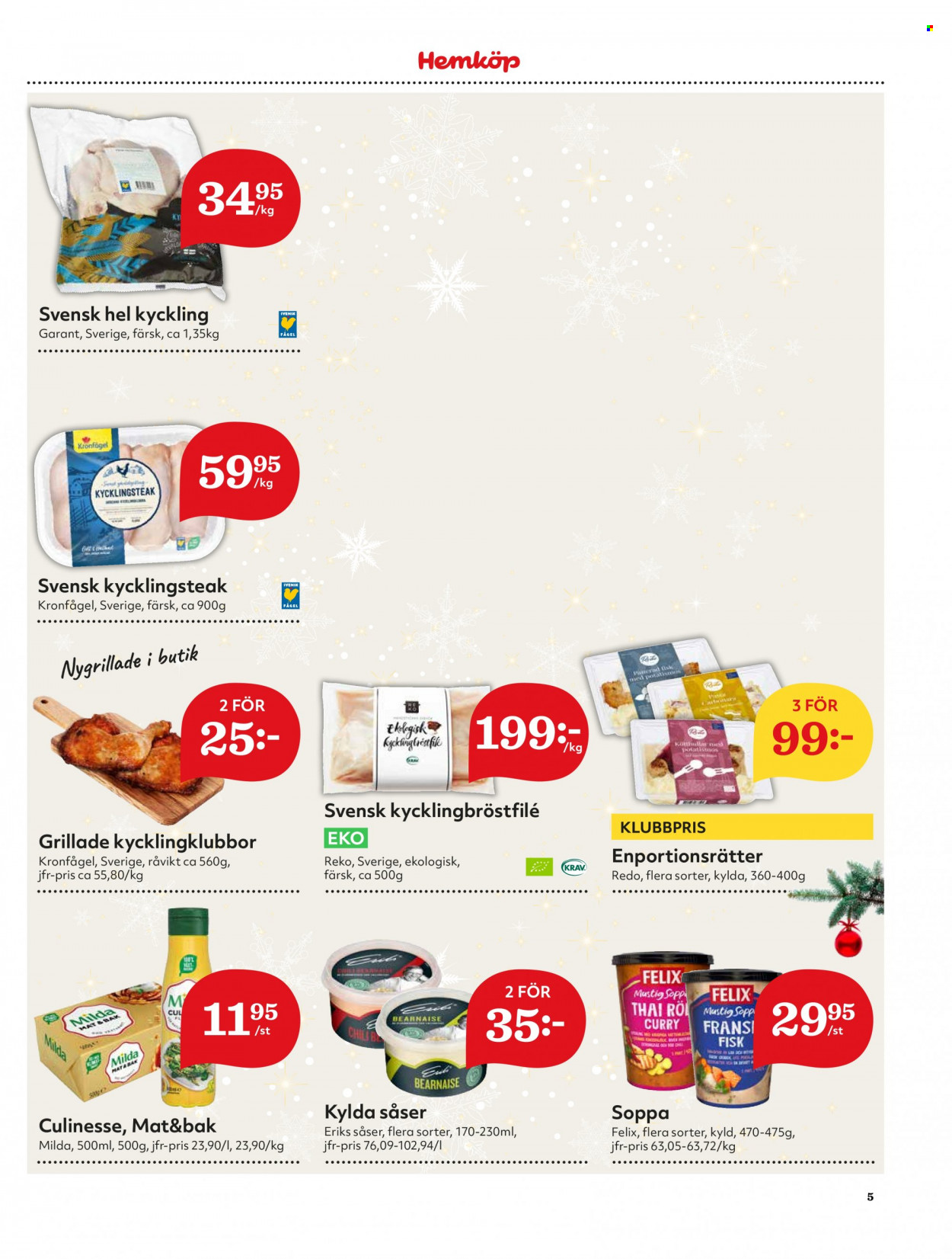 Hemköp reklamblad - 22/11 2021 - 28/11 2021. Sida 5