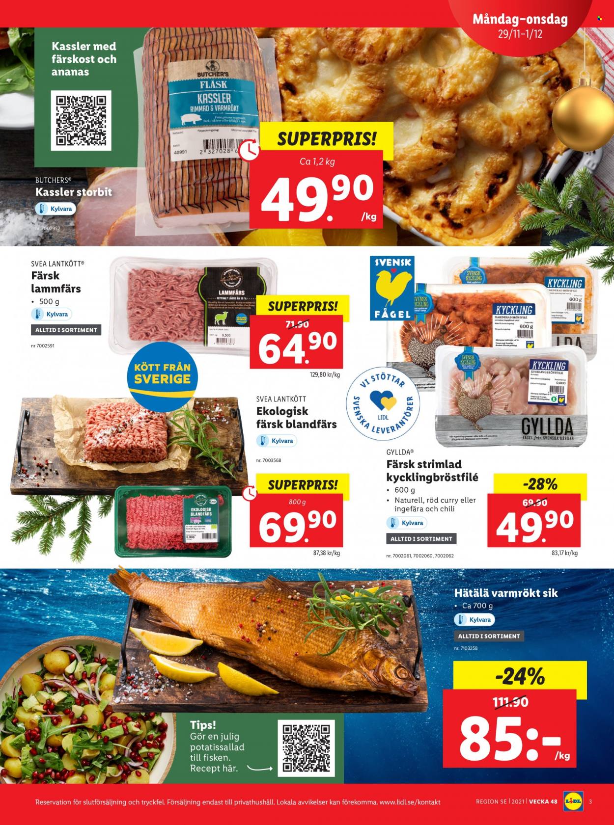 Lidl reklamblad - 29/11 2021 - 5/12 2021. Sida 3