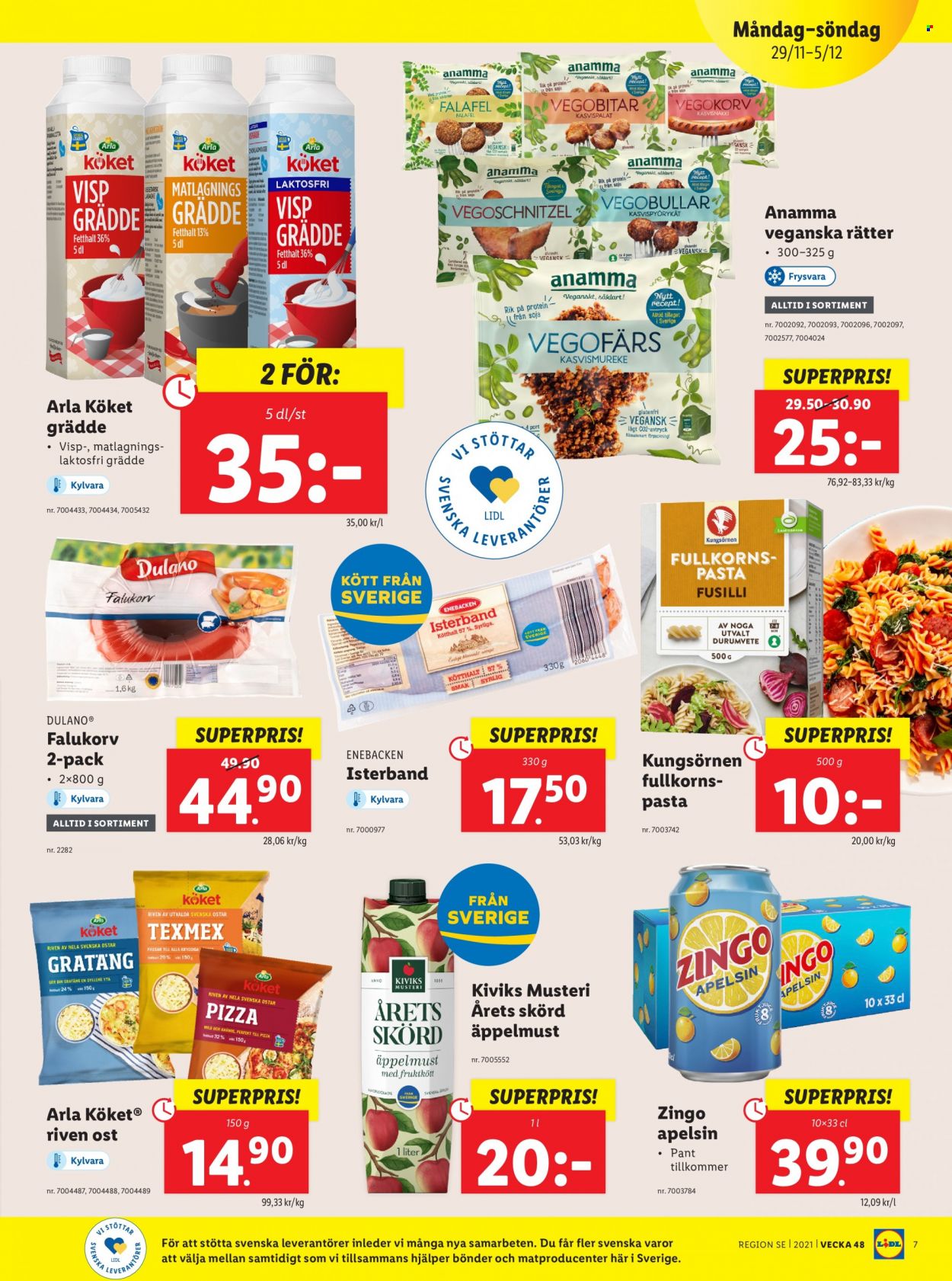 Lidl reklamblad - 29/11 2021 - 5/12 2021. Sida 7