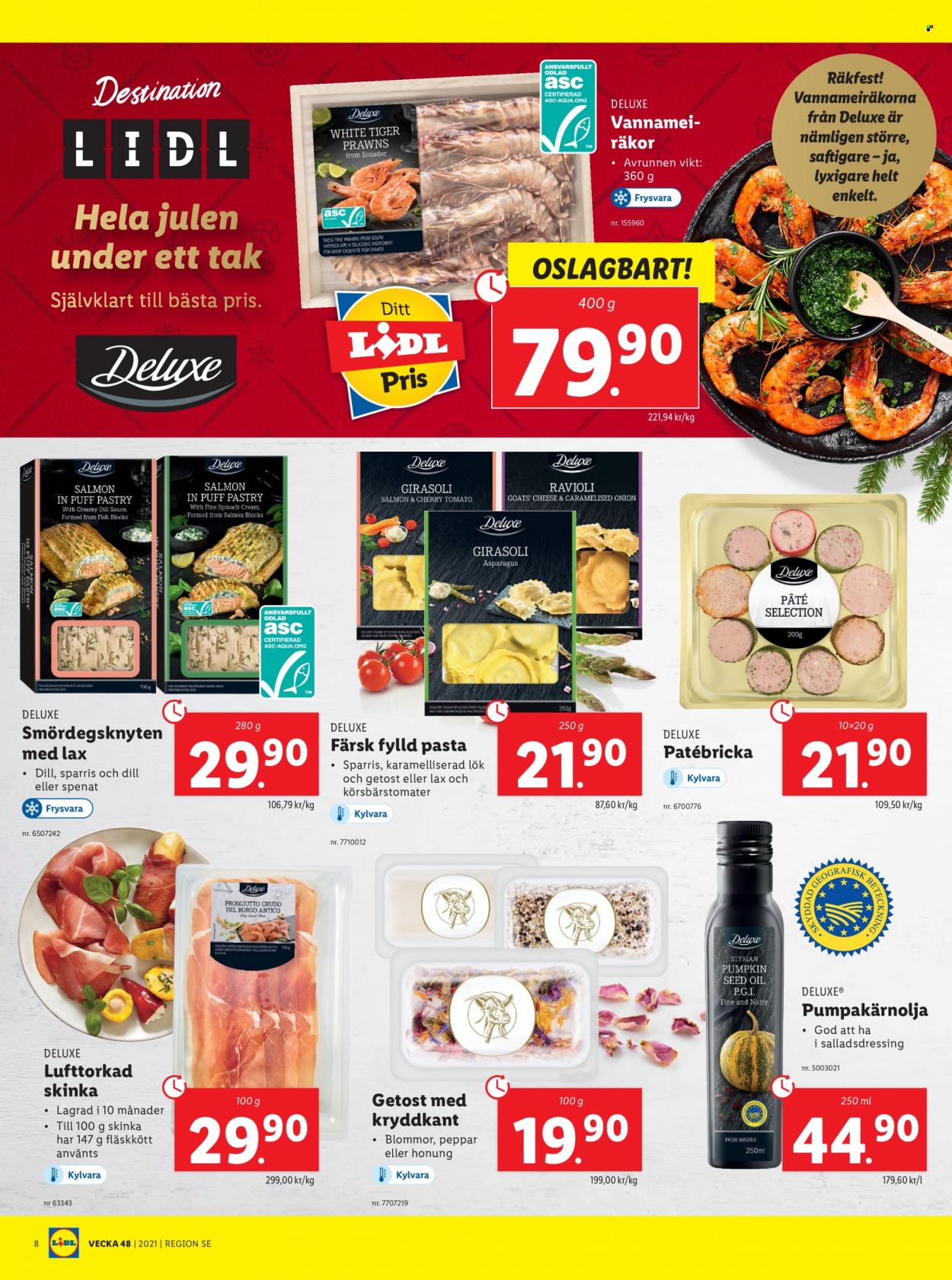 Lidl reklamblad - 29/11 2021 - 5/12 2021. Sida 8