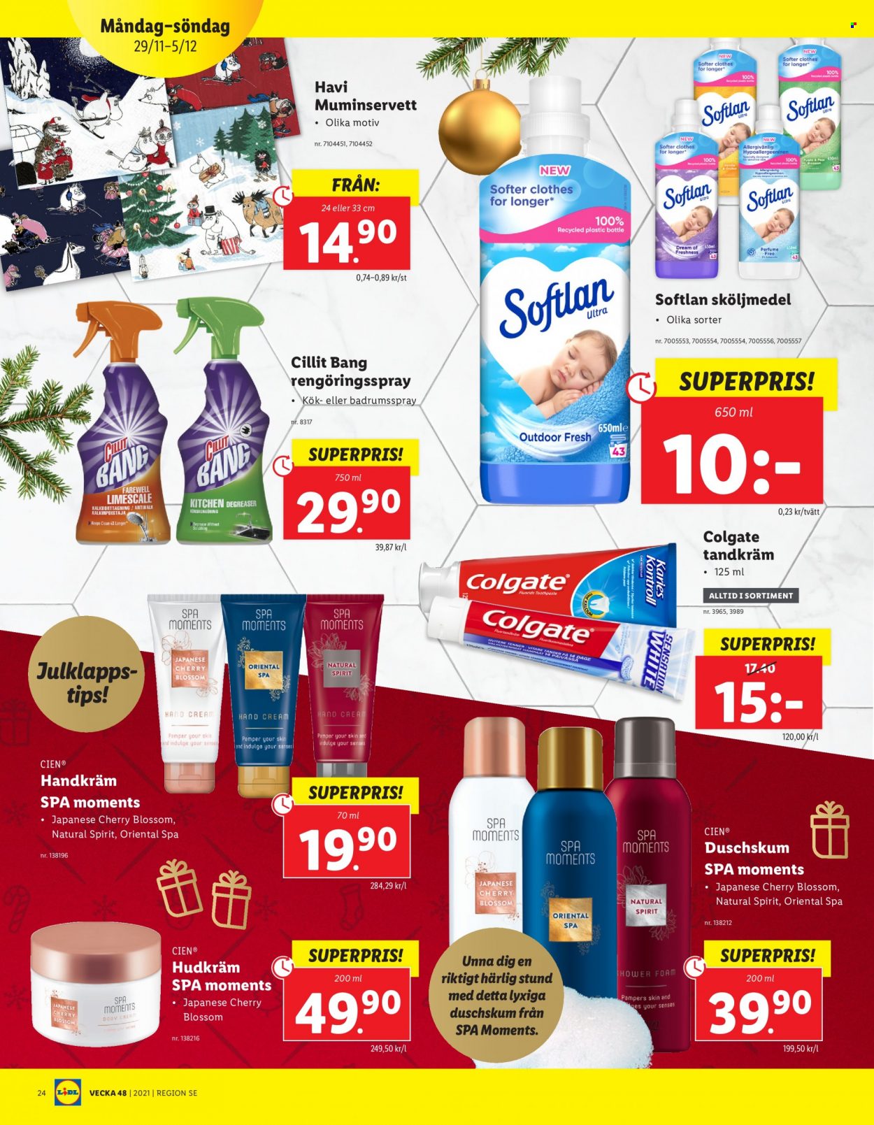 Lidl reklamblad - 29/11 2021 - 5/12 2021. Sida 16