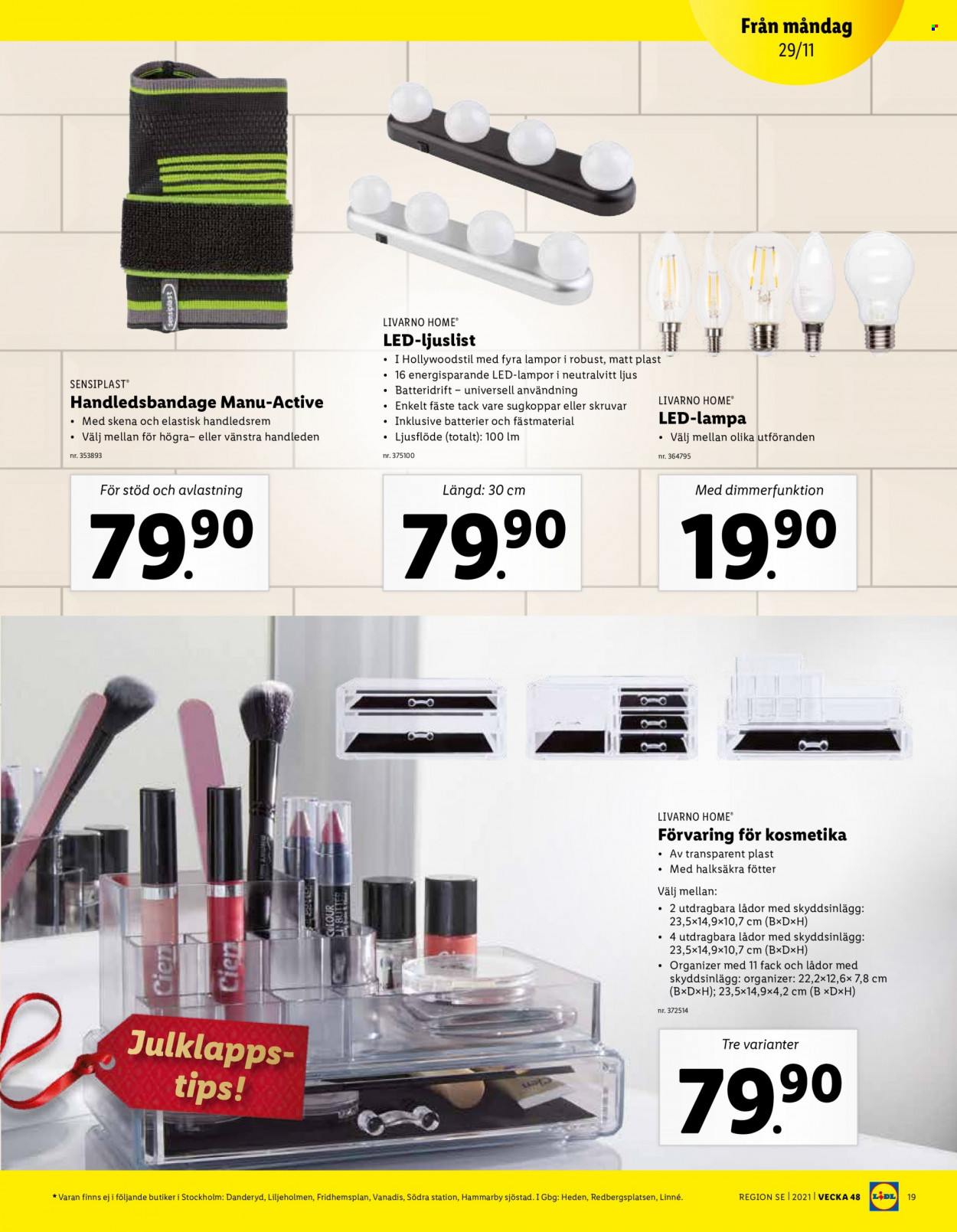 Lidl reklamblad - 29/11 2021 - 5/12 2021. Sida 20