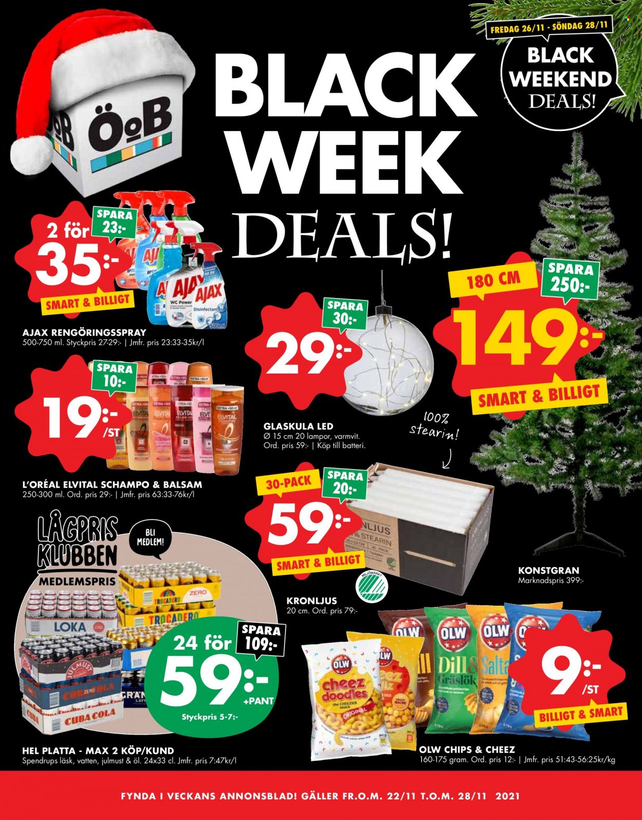 ÖoB reklamblad - 22/11 2021 - 28/11 2021. Sida 1