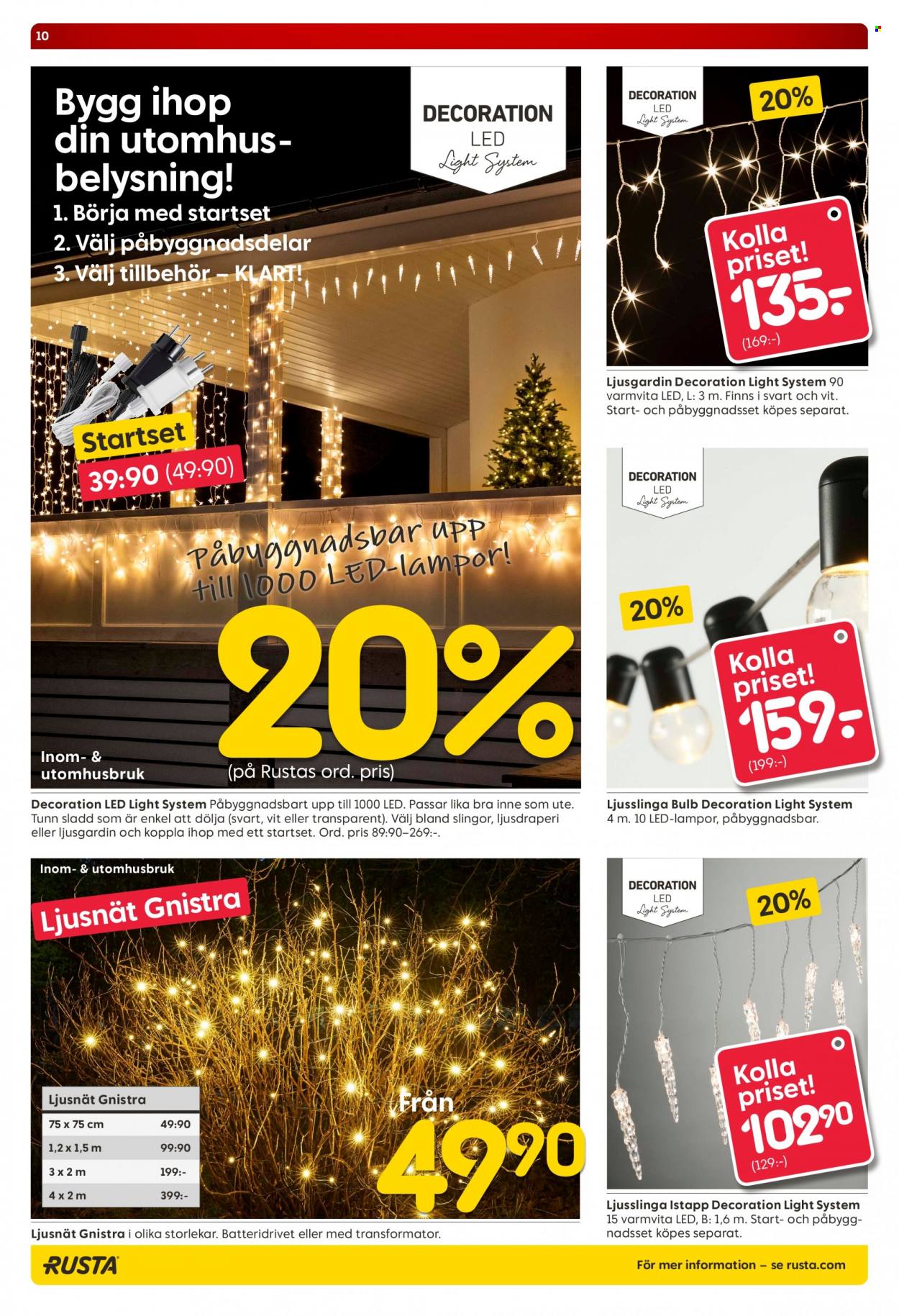 Rusta reklamblad - 22/11 2021 - 24/11 2021. Sida 10