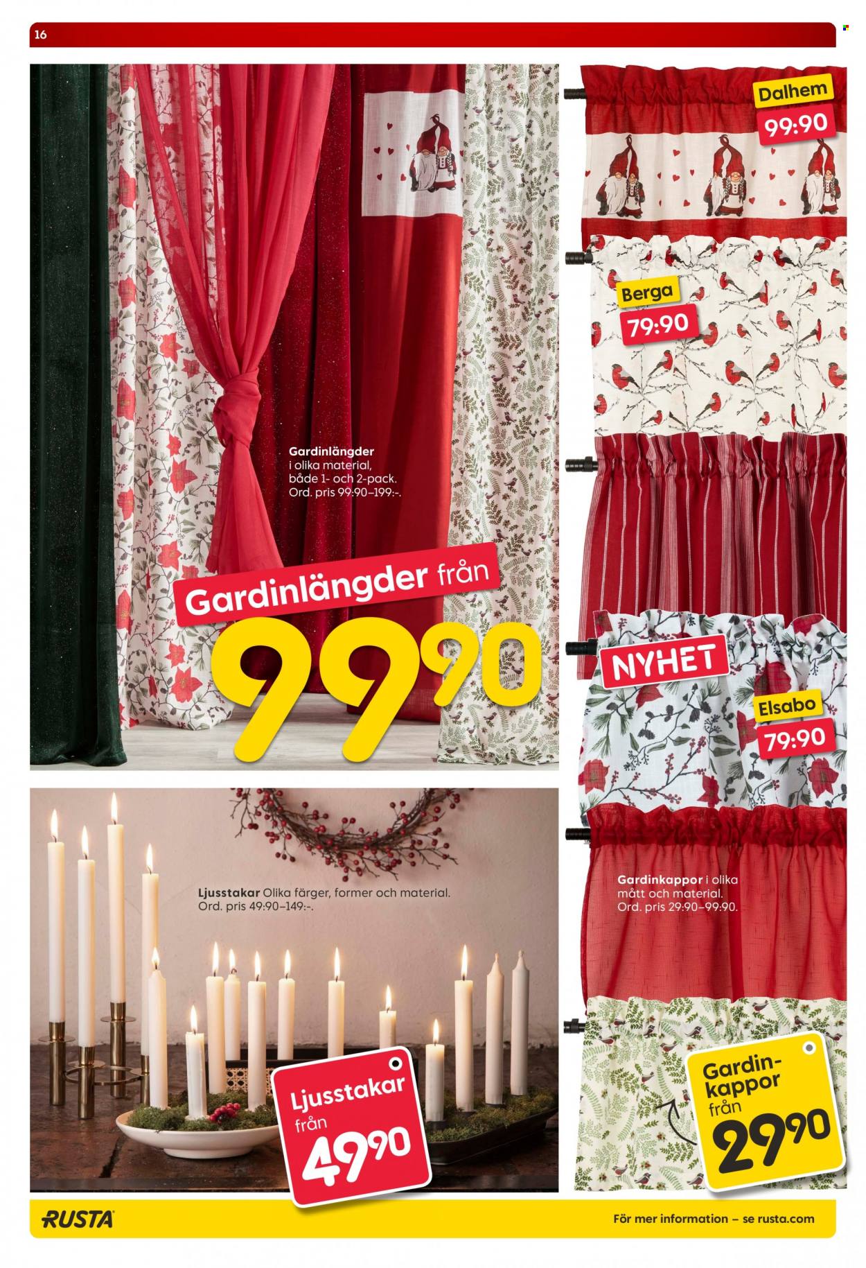 Rusta reklamblad - 22/11 2021 - 24/11 2021. Sida 16